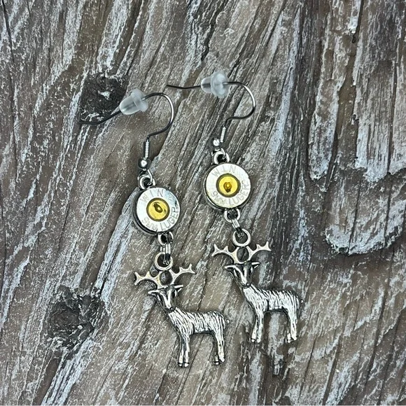 Bullet Dangly Cowgirl Collection Earrings - Picture 2 of 8